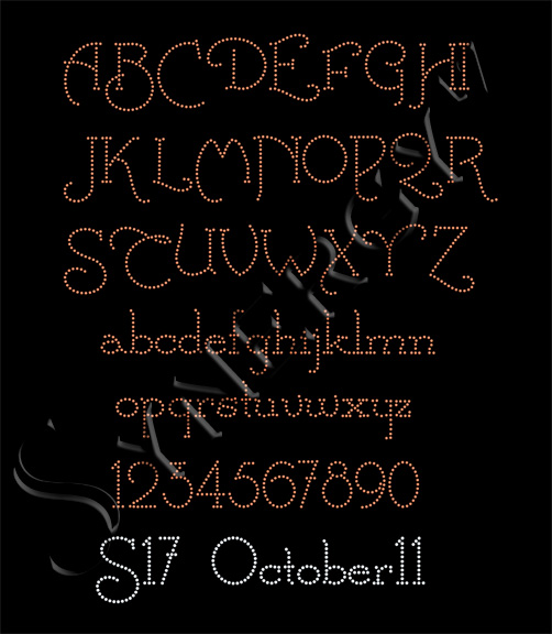 S17 October11 Font
