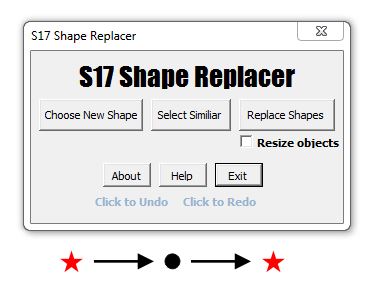 S17 Shape Replacer for CorelDraw X4 - 2019