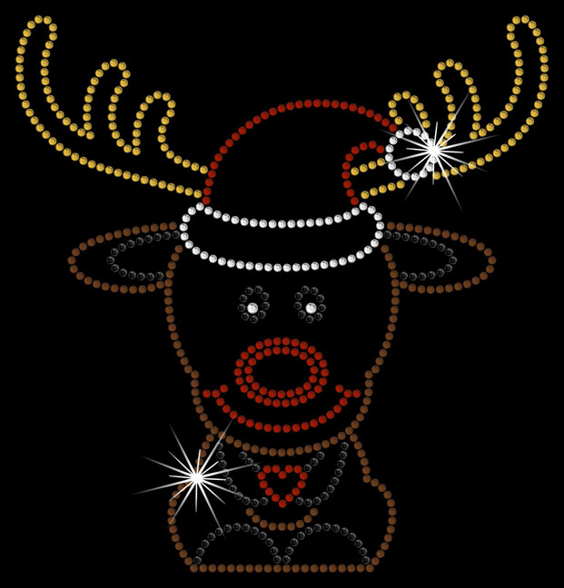 SO-C14100 Cute Reindeer - Click Image to Close