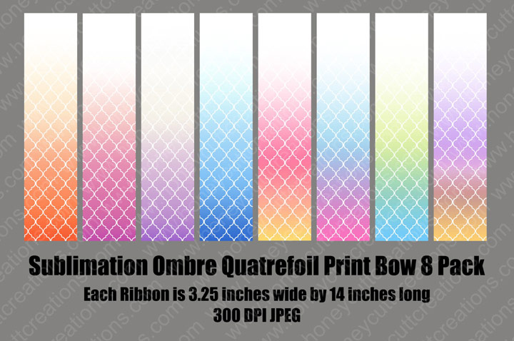 RH-Ombre Quatrefoil Jpeg Pack - Click Image to Close