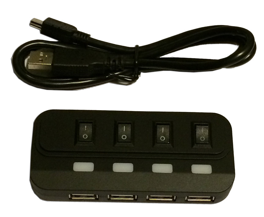 4-port USB Hub for Laser Alignment System - Click Image to Close