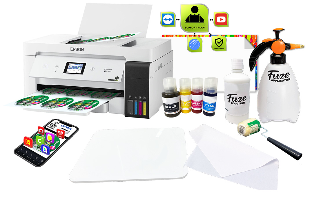 ET-15000 DS Dye Sublimation System 13" x 19" Bundle - Click Image to Close