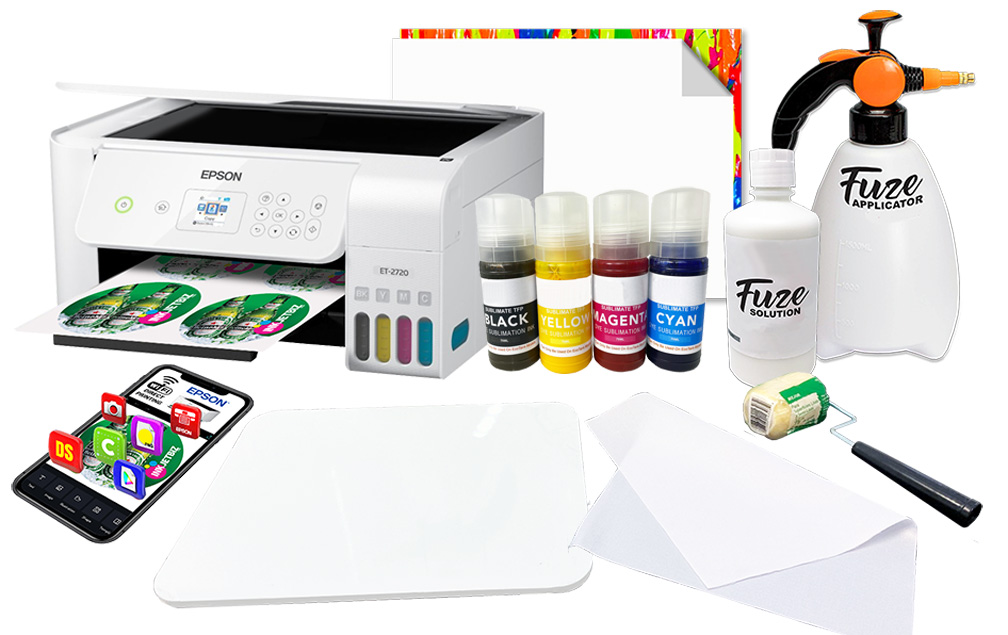 ET-2720 DS Dye Sublimation System 8.5" x 11" Bundle